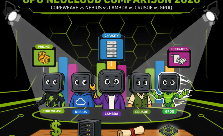 Best GPU Neoclouds 2026: CoreWeave, Nebius, Lambda, Crusoe, and Groq Ranked by Published Pricing and Contracted Power