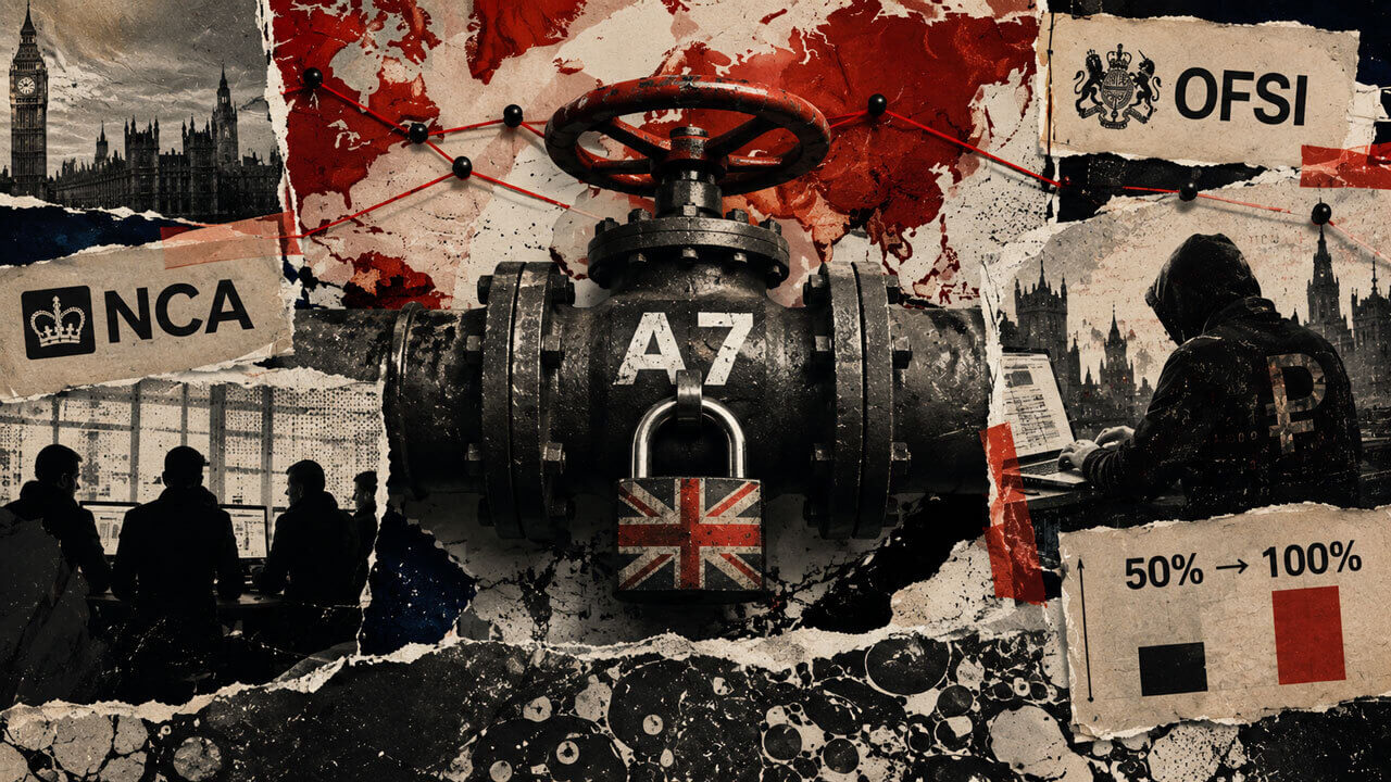UK targets $86 billion Russia-linked crypto pipeline with 100% sanctions fines