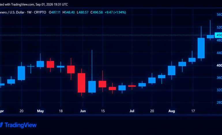 Zcash and Monero's Price Rip Higher as Privacy-Coin Markets Roar